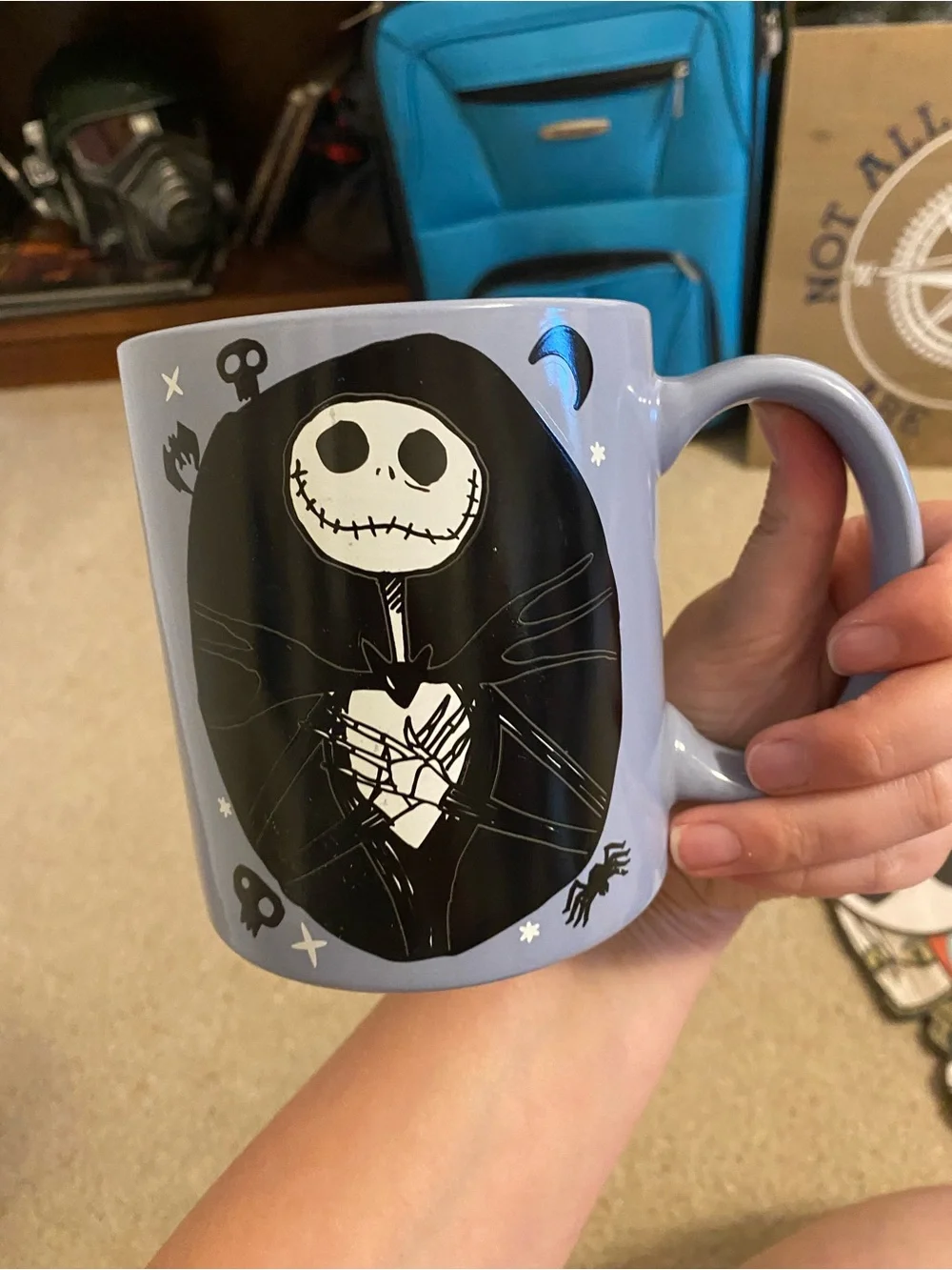 Nightmare Before Christmas Sally Character Mug in Lavender